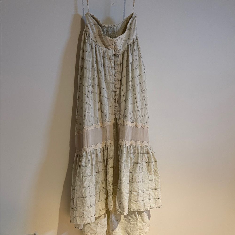 Raissa Elegant Cream Maxi Skirt